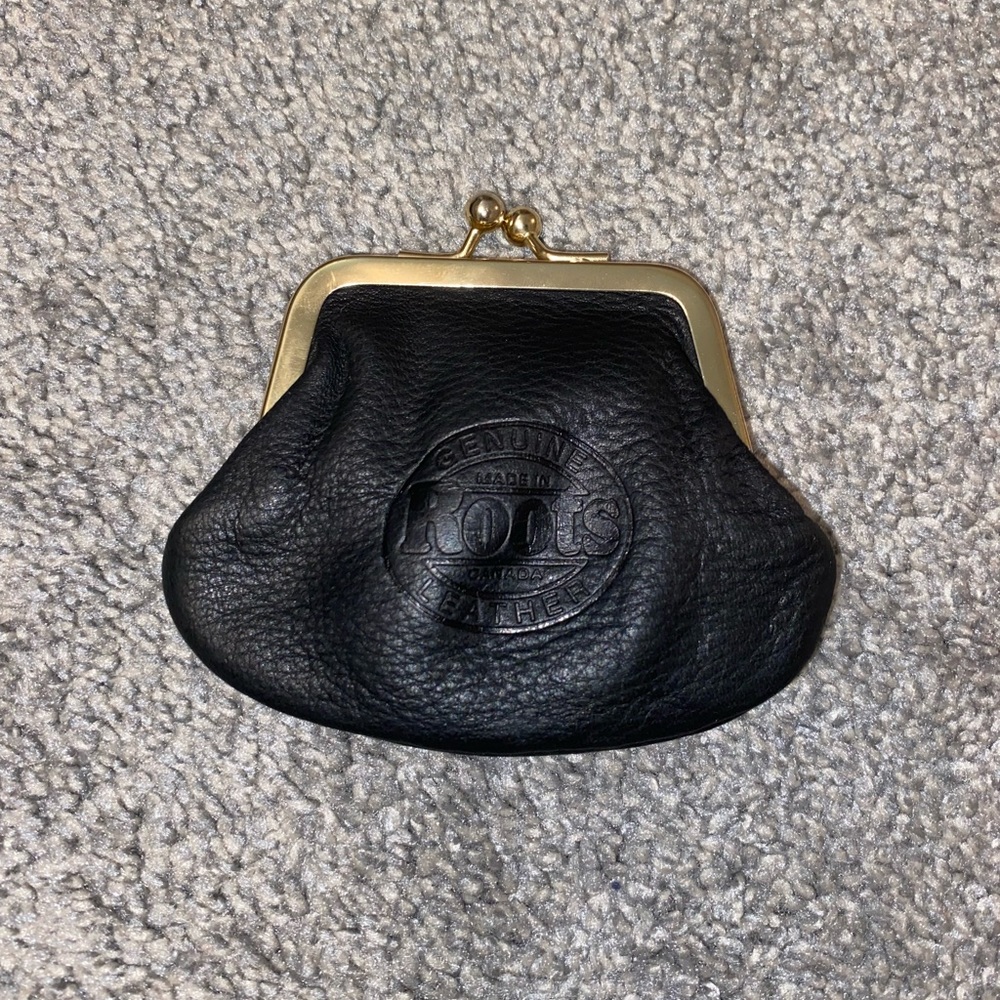Roots Leather Coin Purse